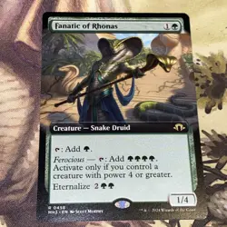 Fanatic Of Rhonas X1 Mtg Modern Horizons 3 Nm Extended Art - Image 1