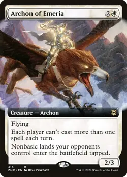 Archon of Emeria - Extended Art ZNR NM MTG - Image 1