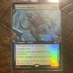 Frenzied Baloth (Extended Art) Edge of Eternities Foil 342 - Image 1