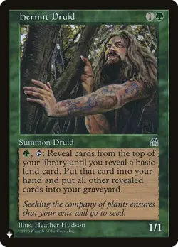 Hermit Druid - Retro Frame The List NM MTG - Image 1