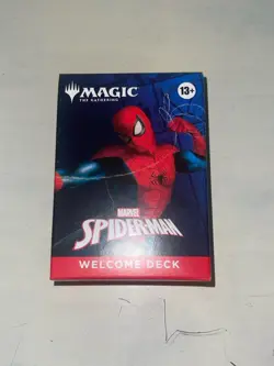 SDCC 2025 Magic The Gathering Spider-Man Yellow Welcome Starter Deck Hasbro - Image 1