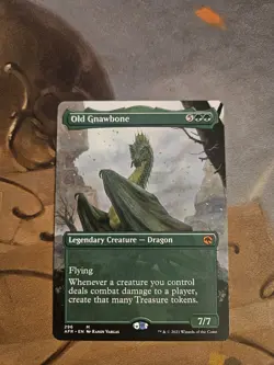 Old Gnawbone (Borderless) - Near Mint MTG Adventures in the Forgotten Realms - Image 1