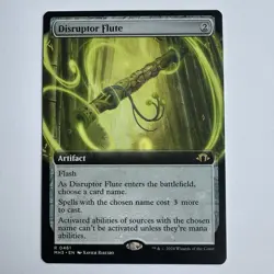Disruptor Flute (Extended Art) NM - R 0461 - Modern Horizons 3 MTG - Image 1