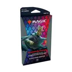 MTG - Adventures in the Forgotten Realms Theme Booster Pack - Black New - Image 1