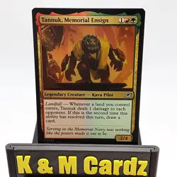 MTG - Edge of Eternities - Tannuk, Memorial Ensign - Foil - 0233 - NM - Image 1