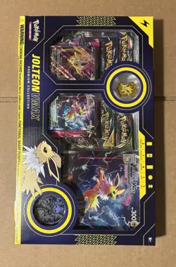 Pokemon Eeveelution Jolteon Vmax Premium Collection Box - DENT Back- New Sealed - Image 2