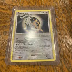 Arceus LV. 100 AR5 Platinum Arceus Holo Ultra Rare Pokemon Card - Image 1