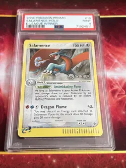 Salamence - 19/97 EX Dragon e-League Winner - PSA 9 MT - Pokemon Trophy Card - Image 1