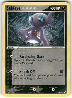 Sableye Holon Phantoms Rare Pokemon Lightly played - Image 1