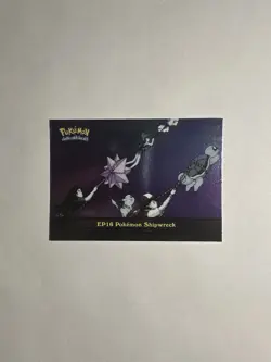 Pokemon 1999 Topps TV Animation Edition - EP16 Pokemon Shipwreck - Regular - NM - Image 1