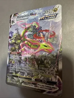 Pokemon Rayquaza VMAX Rapid Strike 218/203 Pokemon TCG - Image 3