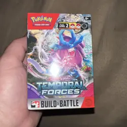 Pokemon Scarlet & Violet: Temporal Forces Build & Battle Box W/shrink US Seller - Image 1