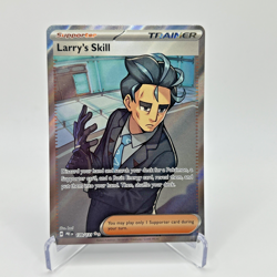 Larry's Skill 139/131 PRE Pokemon TCG ULTRA RARE FULL ART Prismatic Evolutions - Image 1