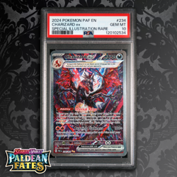 Pokemon TCG: Paldean Fates - Charizard EX 234 SIR Special Illustration [PSA 10] - Image 1