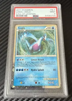 Pokemon Lugia Holo Call of Legends Mint #SL7 PSA 9 - Image 2