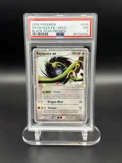 Pokemon Rayquaza ex - 039 (EX Collector's Tin) Nintendo Black Star Promo - PSA 7 - Image 1