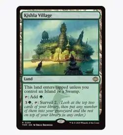 Kishla Village - Tarkir: Dragonstorm (TDM) - MTG Rare #259 | Regular Card - Image 1