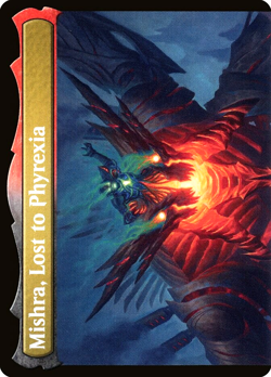 MTG Mishra, Claimed by Gix 216 Mythic Foil The Brothers' War - Image 2