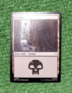 Swamp MTG SDCC 2025 Wizards of the Coast Marvel Spider-Man Promo Basic Lands NM - Image 1