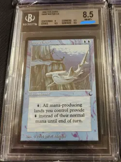 Deep Water - Magic the Gathering MTG The Dark Single Card - Image 1
