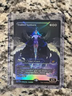 Exalted Sunborn Showcase Foil - EOE 0358 - NM - MTG Magic - Image 1