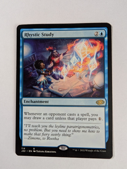 Rhystic Study Jumpstart 2022 MTG NM - Image 1