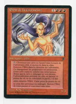 MTG Tempest Efreet - Legends FBB Italian MP - Image 1