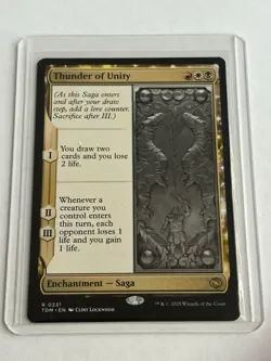 Thunder of Unity - Tarkir: Dragonstorm (TDM) - MTG Rare #231 | Regular Card - Image 2