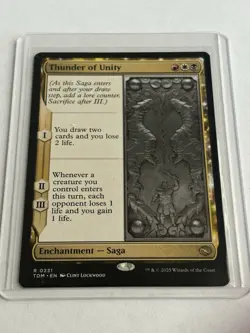 Thunder of Unity - Tarkir: Dragonstorm (TDM) - MTG Rare #231 | Regular Card - Image 3