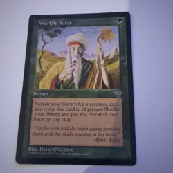Worldly Tutor ~ Mirage [Excellent][Magic MTG] - Image 1