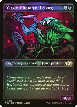 Foil Yargle, Glutton of Urborg (Showcase) [March of the Machine] MTG - Image 1