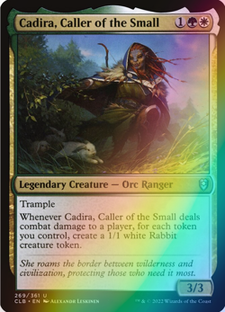 MTG - Cadira, Caller of the Small - Foil - CLB 269 - Battle for Baldur's Gate - Image 1