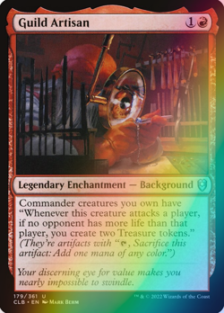 MTG - Guild Artisan - Foil - CLB 179/361 - Battle for Baldur's Gate - Magic - Image 1