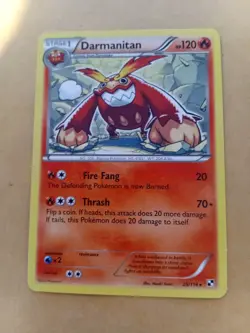 Pokemon Black & White 25/114 Darmanitan - Image 1