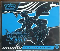 Pokemon TCG Black Bolt and White Flare ETB Set of 2 Sealed CASES INCLUDED!!! - Image 2