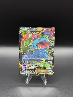Pokemon 2016 Black Star Venusaur EX Promo Card Red/Blue, XY123 - Image 1