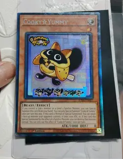 Yugioh Cooky Yummy JUSH-EN017 COLLECTORS RARE Justice Hunters NM/MINT - Image 1