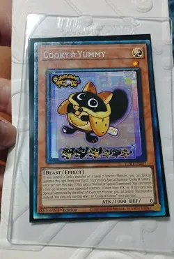 Yugioh Cooky Yummy JUSH-EN017 COLLECTORS RARE Justice Hunters NM/MINT - Image 2