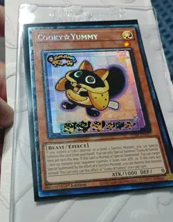 Yugioh Cooky Yummy JUSH-EN017 COLLECTORS RARE Justice Hunters NM/MINT - Image 3