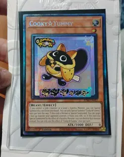 Yugioh Cooky Yummy JUSH-EN017 COLLECTORS RARE Justice Hunters NM/MINT - Image 4