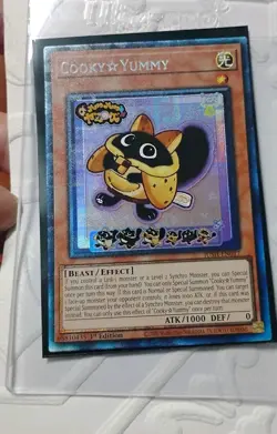 Yugioh Cooky Yummy JUSH-EN017 COLLECTORS RARE Justice Hunters NM/MINT - Image 5