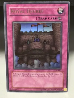 Yugioh! MP Royal Decree - TP4-001 - Ultra Rare - Unlimited Edition Moderately Pl - Image 1