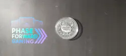 Yugioh Official YCS Registration Silver Pumpking the King of Ghosts Coin - Image 1