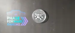Yugioh Official YCS Registration Silver Neo-Spacian Grand Mole Coin - Image 1