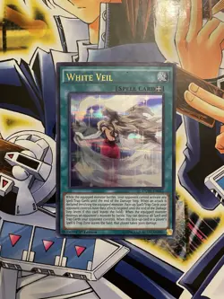 Yugioh - White Veil DUSA-EN032 Duelist Saga 1st Edition - UR - LP - Image 2