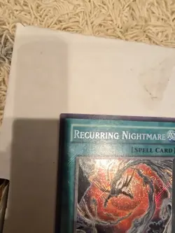 Yugioh Recurring Nightmare FOTB-EN066 Unlimited Secret Rare NM - Image 2