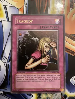 Yugioh - Tragedy (UTR) RDS-EN049 Rise of Destiny 1st Edition - LP - Image 1