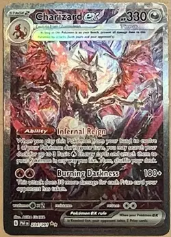 Charizard ex 234/091 SIR Paldean Fates Special Illustration Rare Pokemon Card NM - Image 1