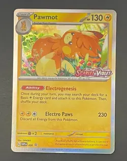 Pokemon Card Pawmot 006 Prerelease Stamped Promo - Near Mint - Image 1