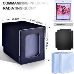 MTG Deck Box for Commander Display, Fits 100+ Double-Sleeved Cards, DICE TRAY - Image 3